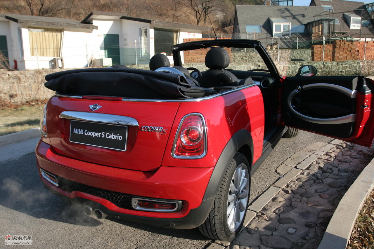 2011款mini cooper s cabrio 1.6l自动敞篷
