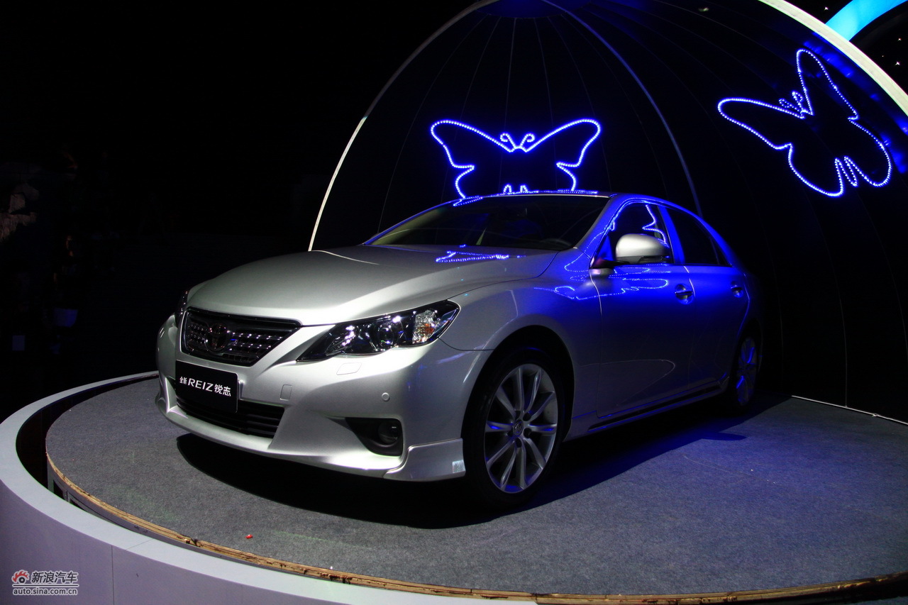 新锐志亮相发布会现场