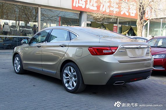 新浪汽车实拍吉利博瑞