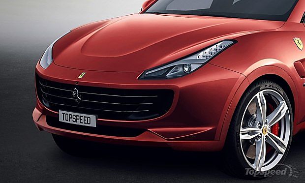 法拉利SUV假想图