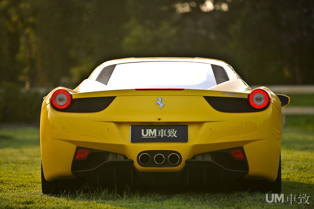 夕阳下的蜜色骏马 法拉利458italia印象(66/81)
