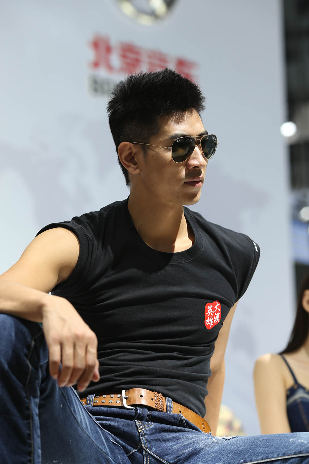 霸气带感酷男模