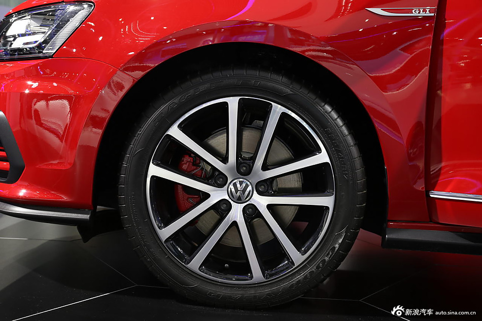 神车升级.车展实拍新款速腾GLI