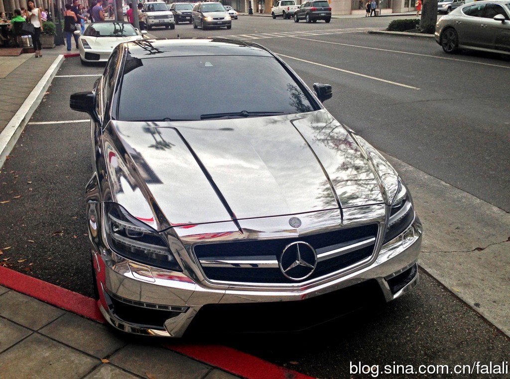 【电镀银奔驰cls 63 amg c218】新闻图片 -新浪汽车