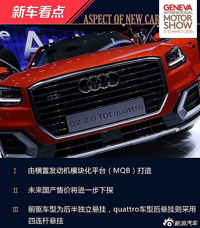 奥迪Q2日内瓦