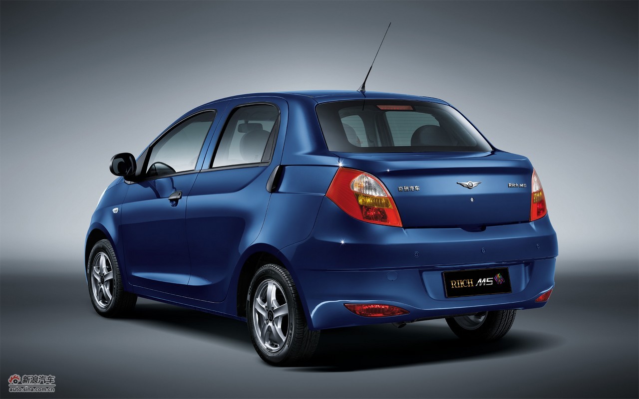 瑞麒m5外观资料图