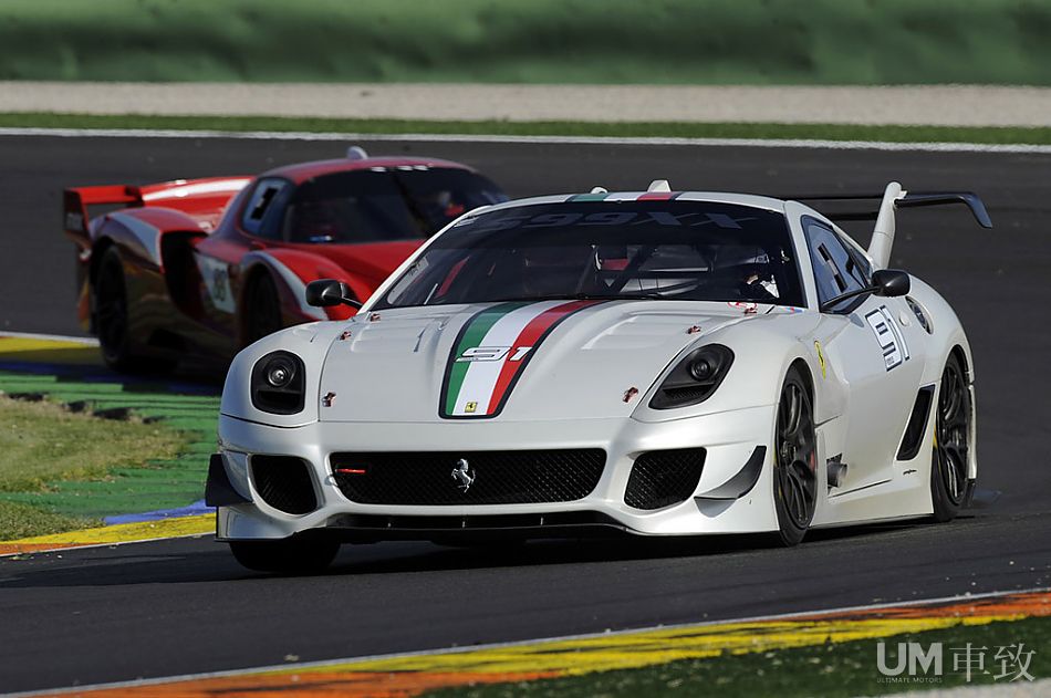 法拉利跃马西班牙ricardo tormo赛道