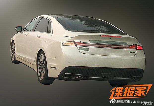 林肯新款MKZ路试谍照