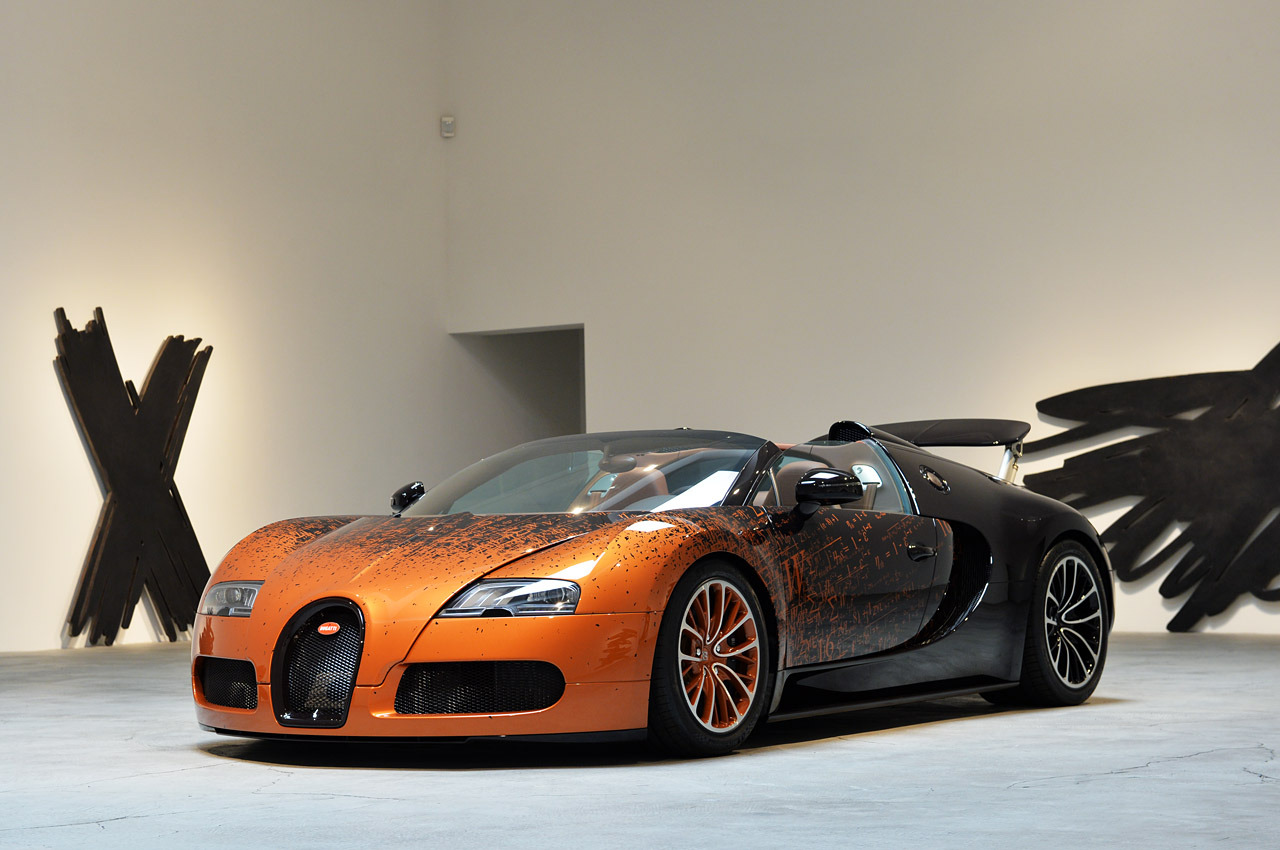 布加迪veyron grand sport venet展览