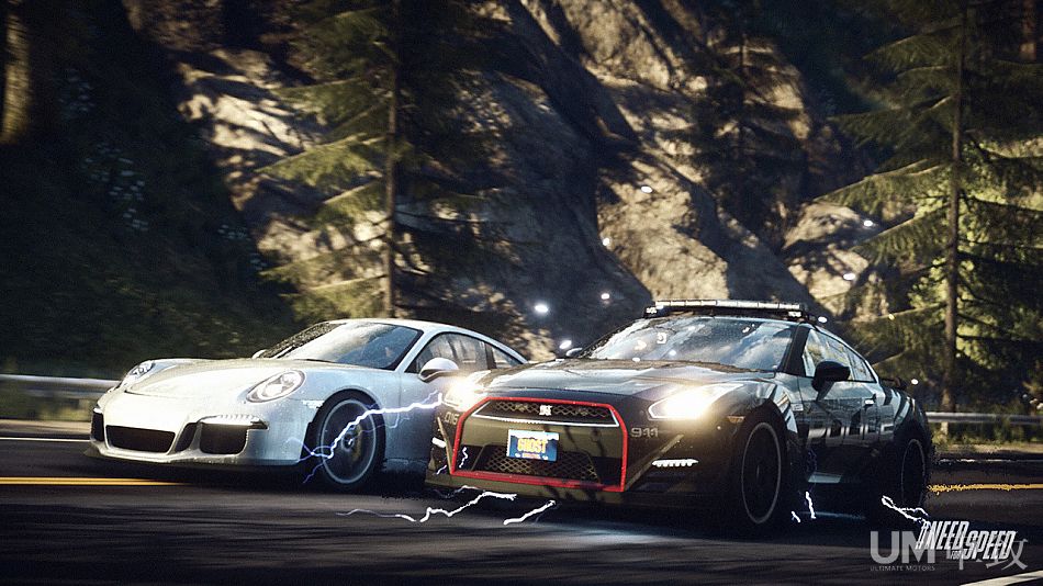 《极品飞车:rivals》追与被追的游戏