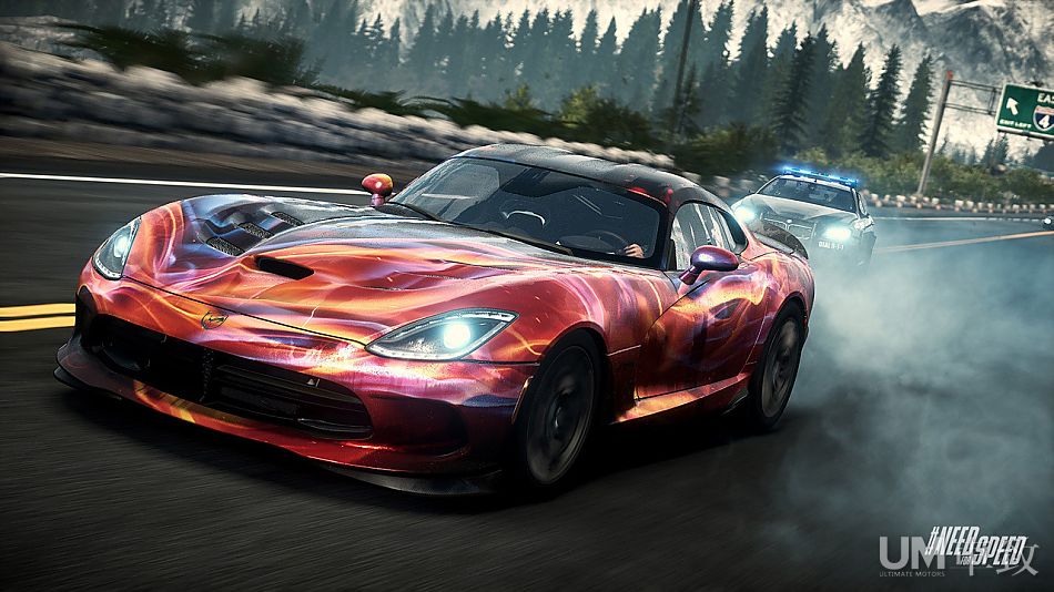 《极品飞车:rivals》追与被追的游戏