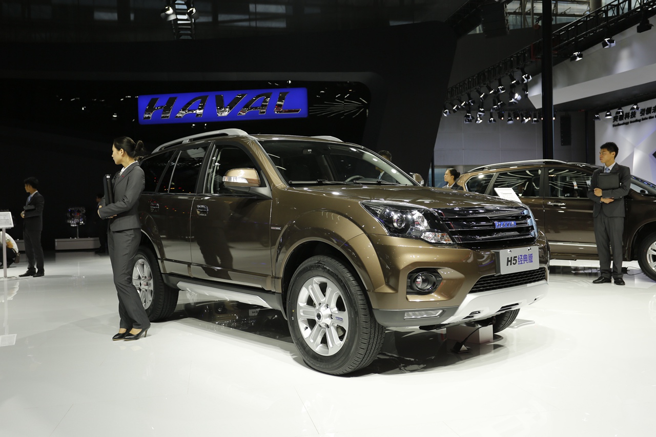 2015广州车展实拍哈弗h5经典版