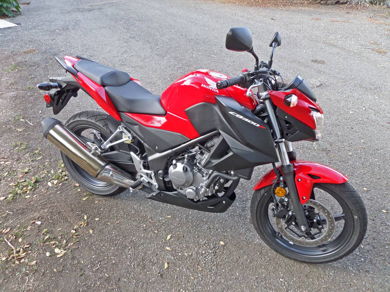 街车版cbr300r-本田cb300f组图欣赏