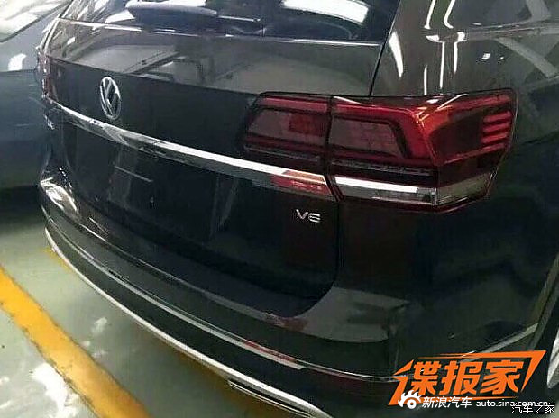 大众Teramont国内实车