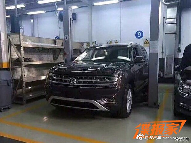 大众Teramont国内实车