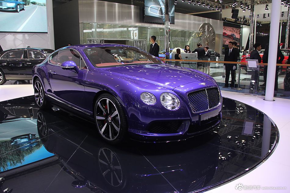 2014成都车展豪车实拍:宾利 欧陆gt