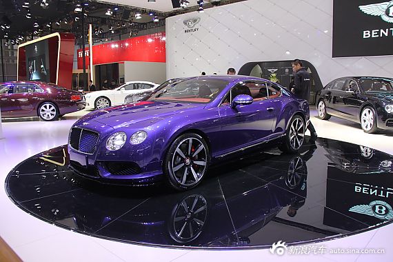 2014成都车展豪车实拍：宾利 欧陆GT