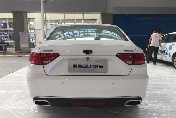 2016广州车展探馆 帝豪GL甲醇燃料车曝光