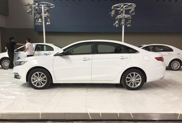 2016广州车展探馆 帝豪GL甲醇燃料车曝光