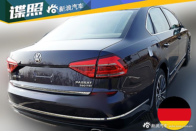 新款帕萨特谍照
