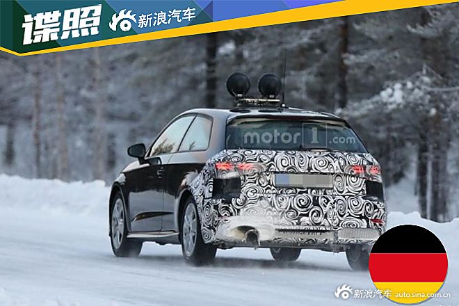 改款奥迪A3三门掀背版谍照 将2016年发布