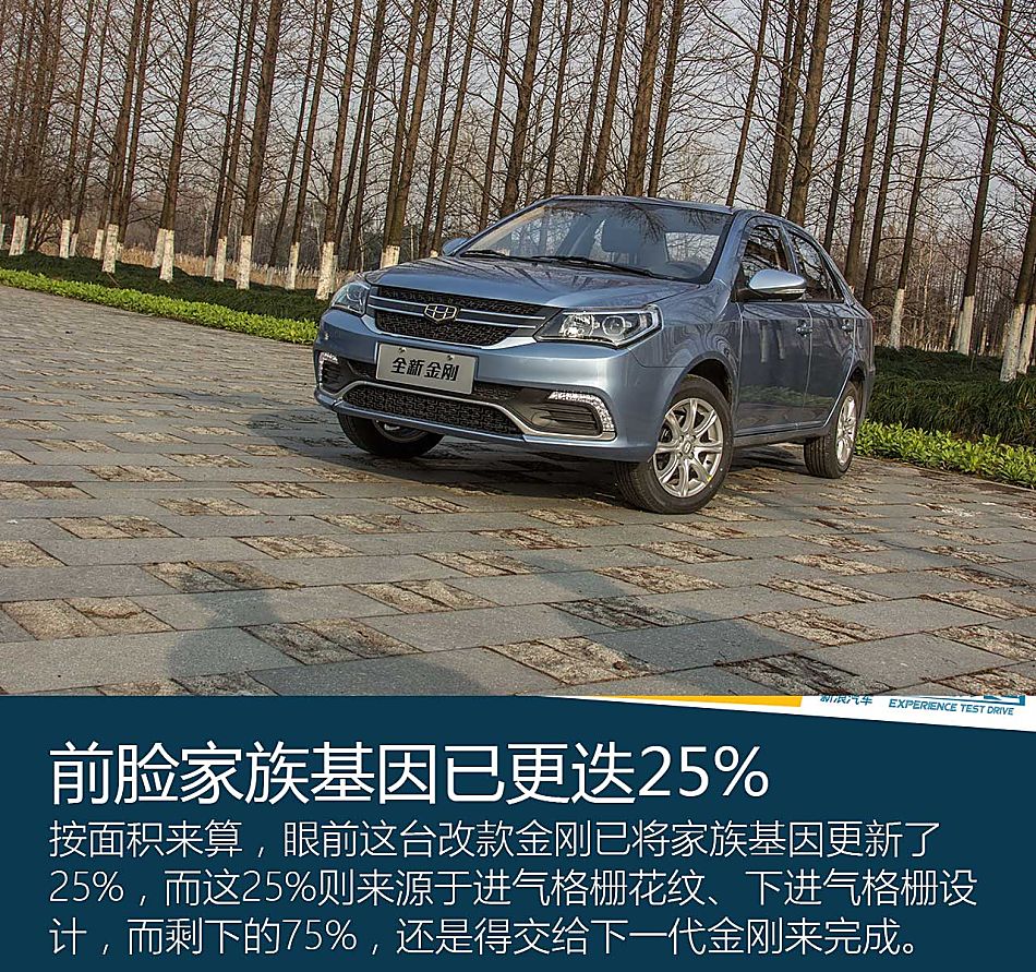 试驾吉利新金刚