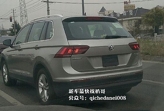 新Tiguan无伪谍照曝光