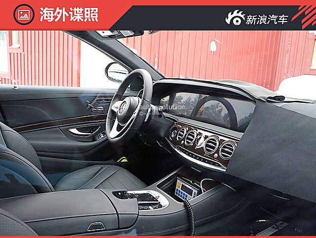 奔驰新款S级内饰谍照曝光