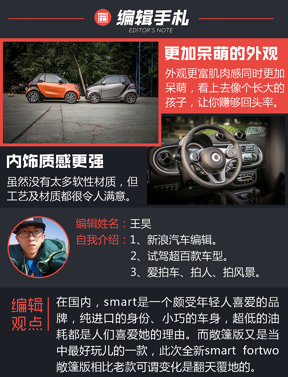 smart fortwo敞篷版试驾