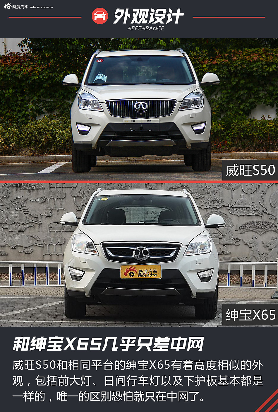 试驾北汽威旺S50