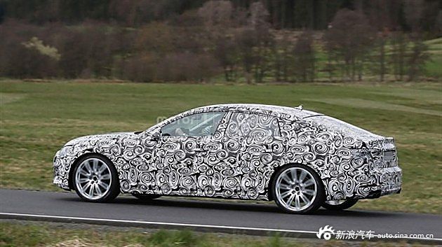新奥迪S5 Sportback谍照
