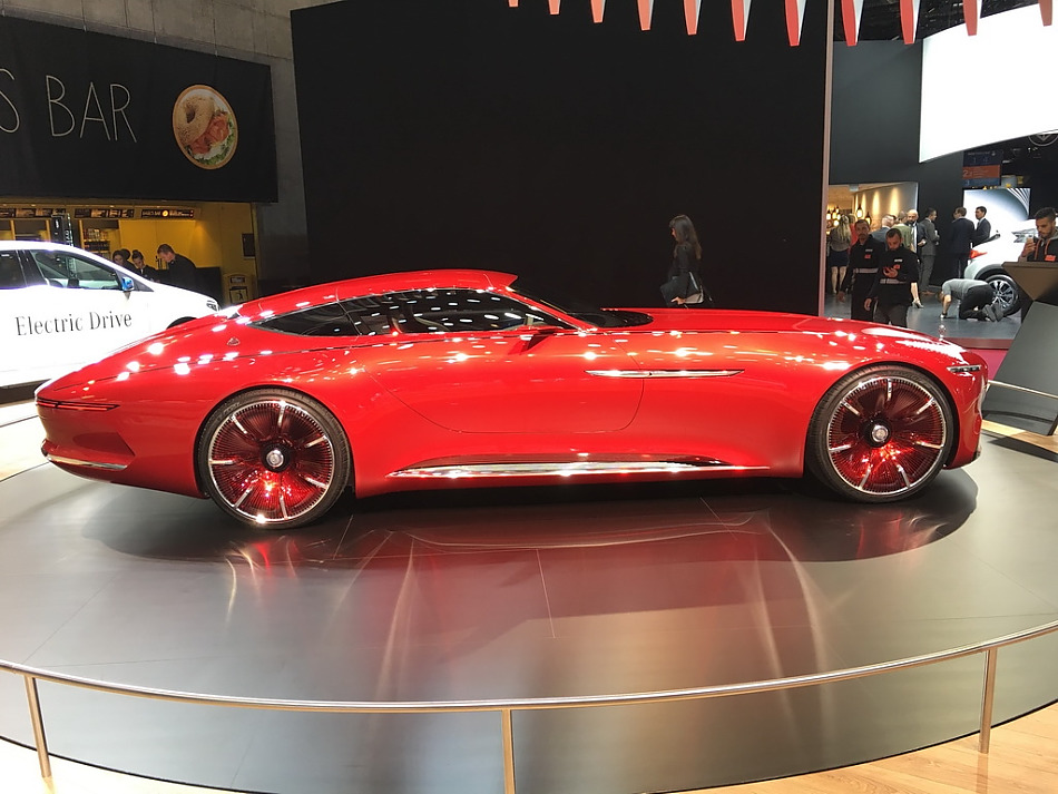 巴黎车展:奔驰迈巴赫 6概念车