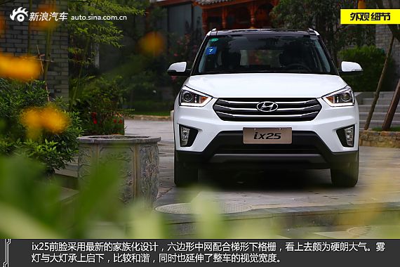 新浪汽车体验试驾北京现代ix25