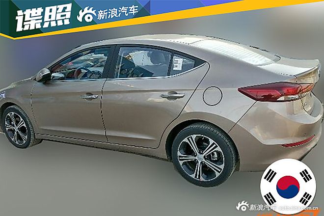 现代领动内饰谍照曝光 与海外设计相同