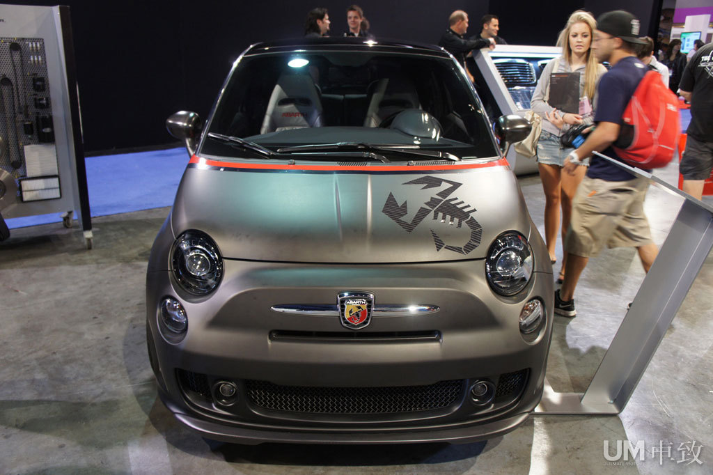 型到爆棚改装菲亚特500惊艳sema