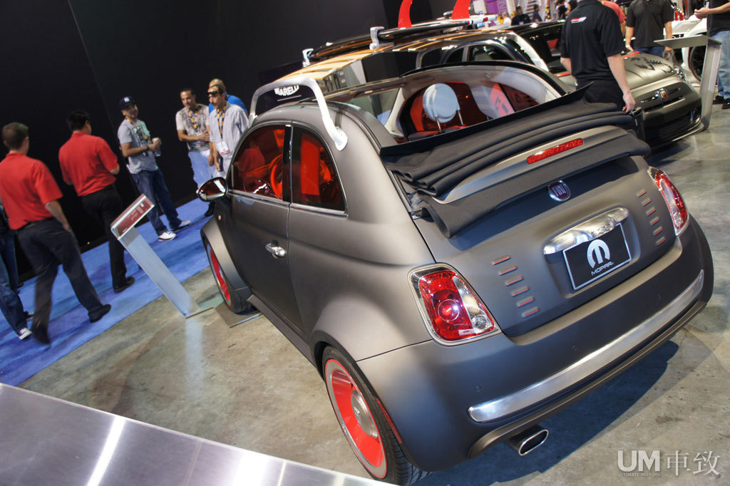 型到爆棚改装菲亚特500惊艳sema