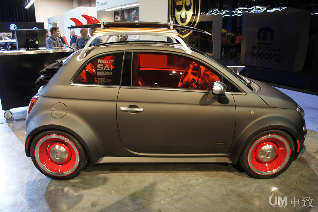 型到爆棚改装菲亚特500惊艳sema