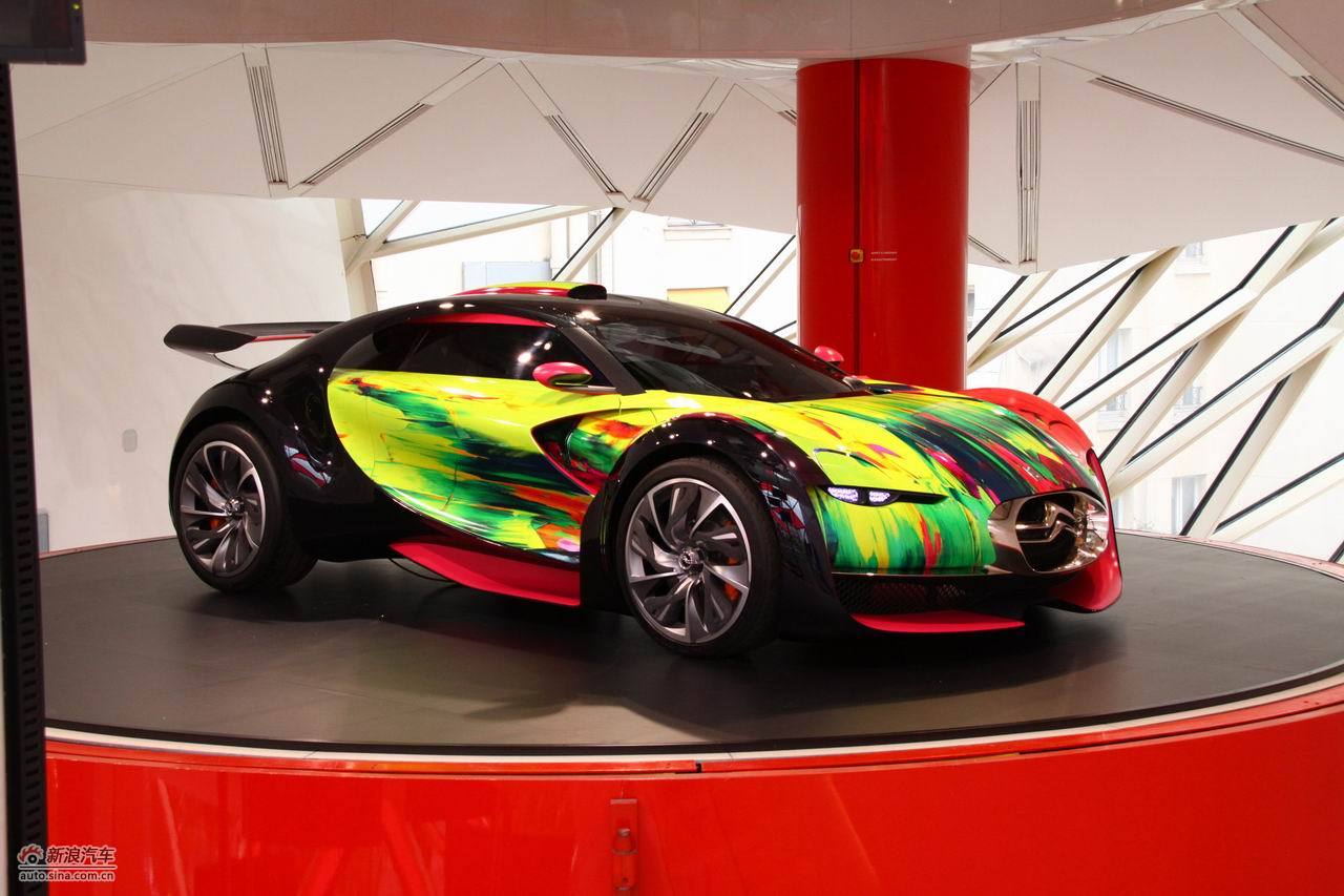 雪铁龙ds survolt概念车