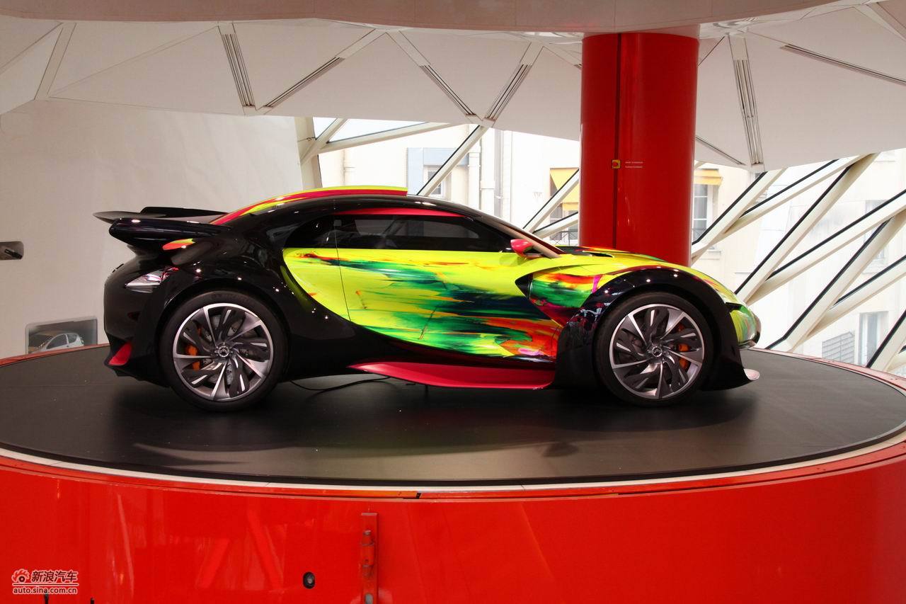 雪铁龙ds survolt概念车