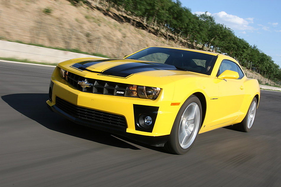 雪佛兰camaro 6.2l自动挡1ss动态外观图片.