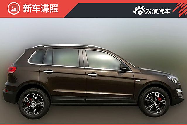 众泰2017款大迈X5谍照曝光