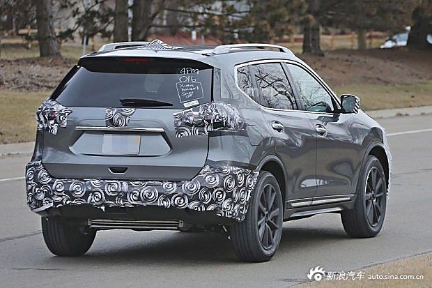 外观小幅调整 曝日产新款奇骏路试谍照