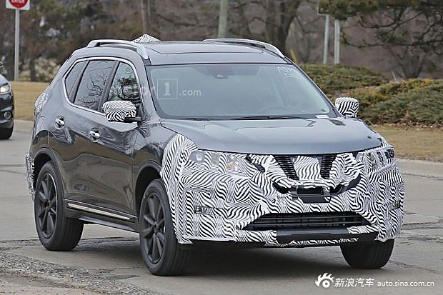 外观小幅调整 曝日产新款奇骏路试谍照