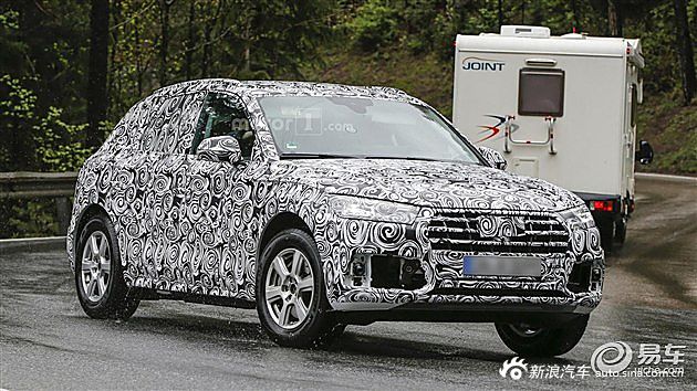 全新一代奥迪Q5测试谍照曝光