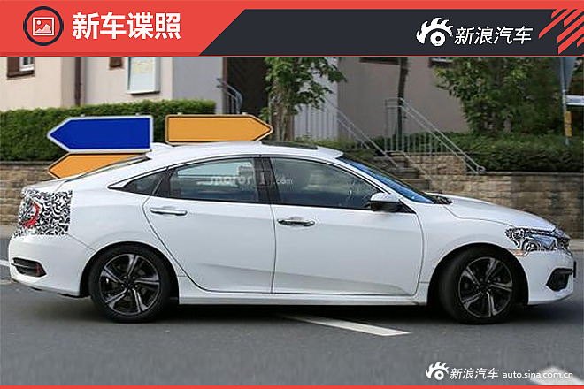 新本田思域两厢版谍照 或亮相巴黎车展