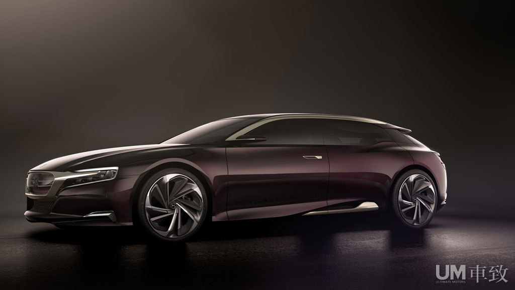 雪铁龙ds9时尚唯美大片