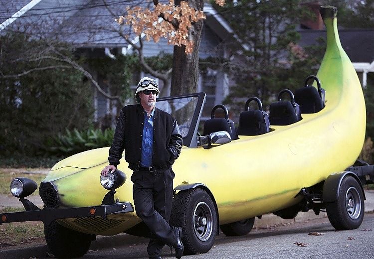 由福特f-150改装的"大香蕉"趣车