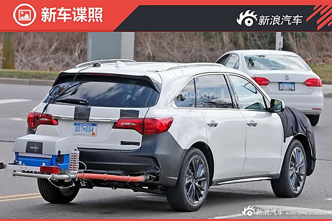 新款讴歌MDX谍照曝光 本月内发布！