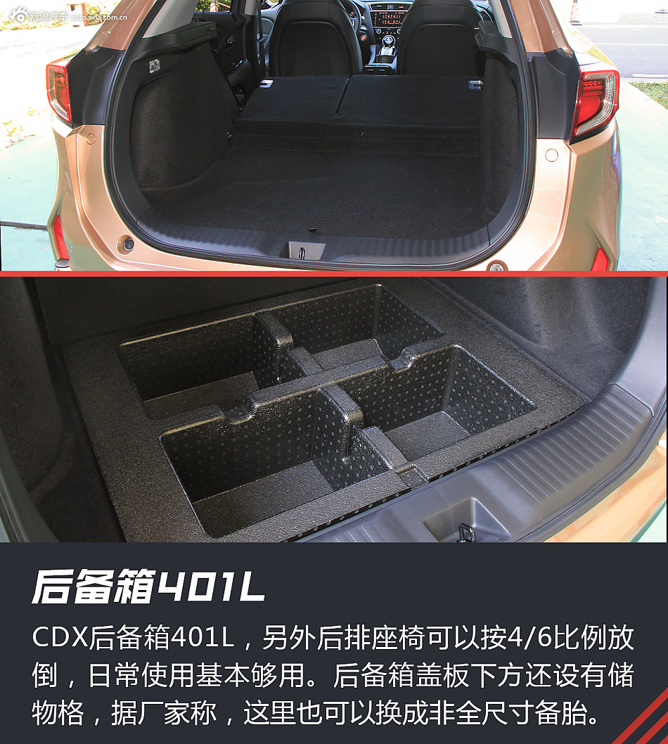 试驾讴歌CDX