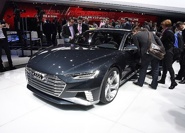 借鉴概念车设计 奥迪新一代A7谍照曝光